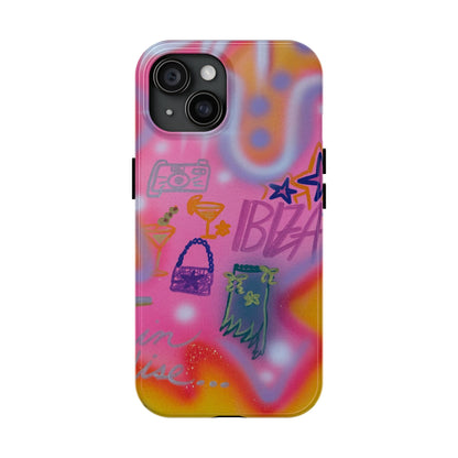 "ibiza" airbrush iPhone case