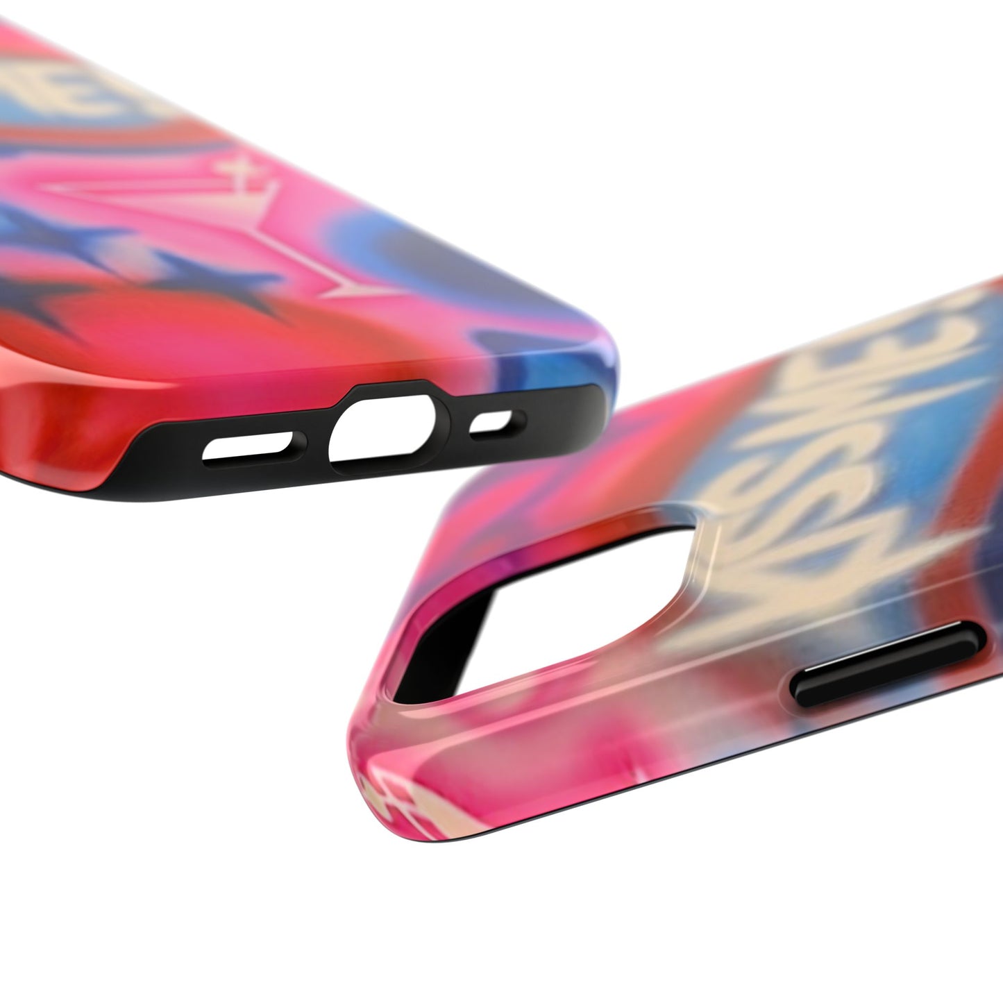 "kiss me pt. 2" airbrush iPhone case