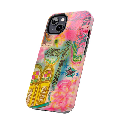 "new orleans, la" airbrush iPhone case