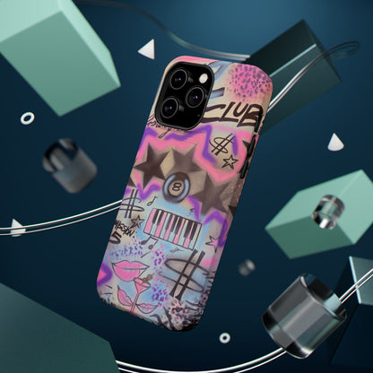 MagSafe "jazz club" airbrush iPhone case