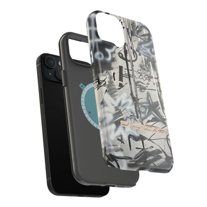 MagSafe "monochrome mood" airbrush iPhone case
