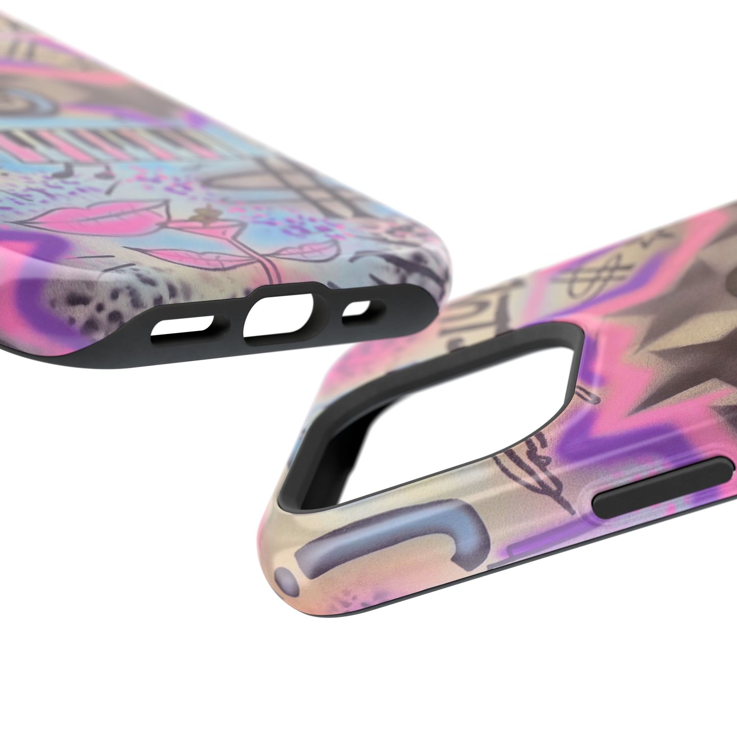 MagSafe "jazz club" airbrush iPhone case