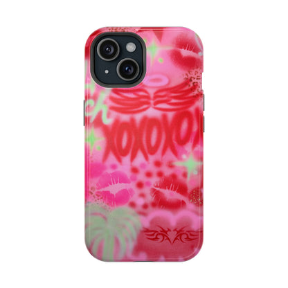 MagSafe "love sick" airbrush iPhone case