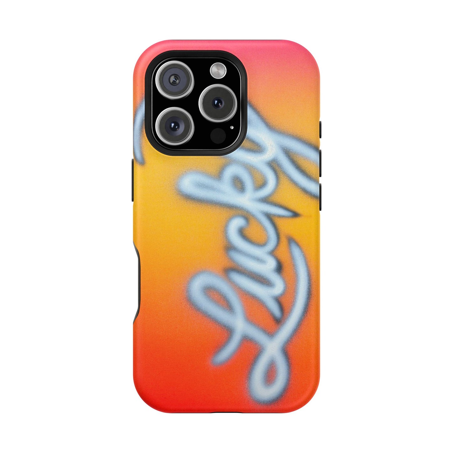 MagSafe "lucky" airbrush iPhone case