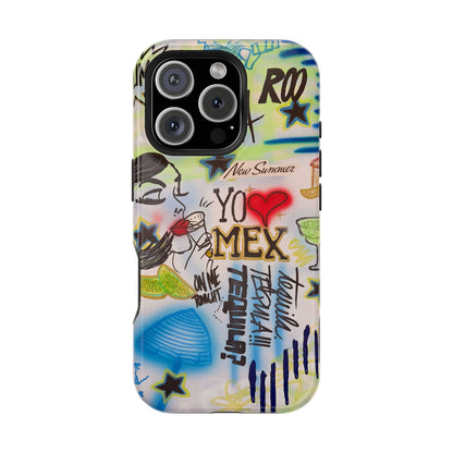 MagSafe "salted lime" airbrush iPhone case