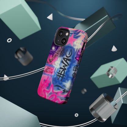 MagSafe "$wag" airbrush iPhone case