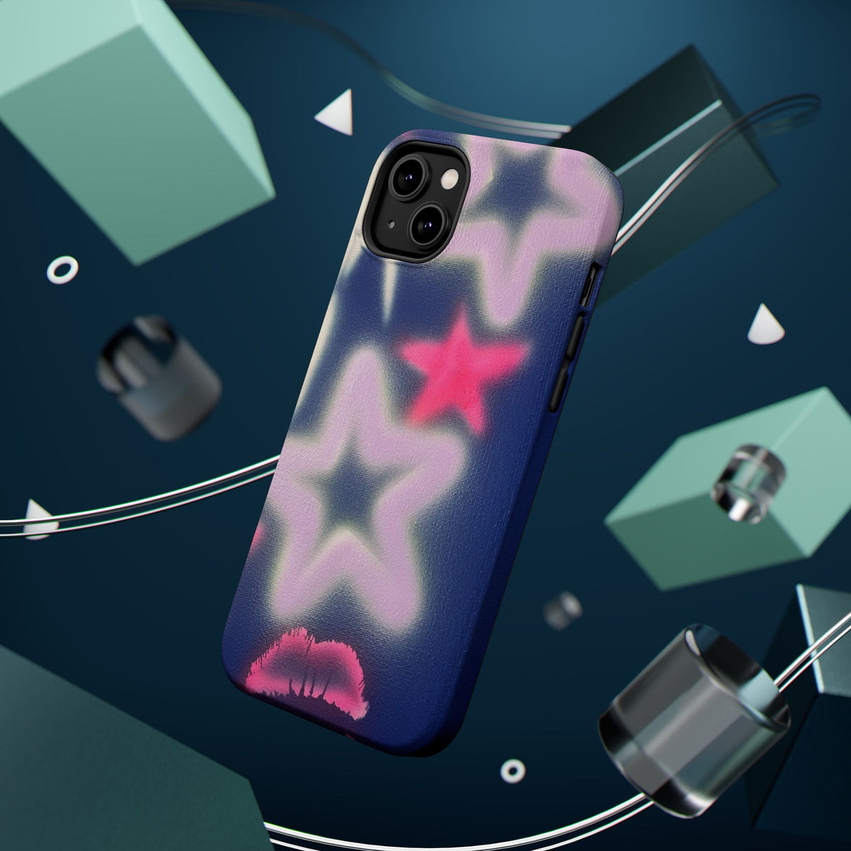 MagSafe "lavender luminary" airbrush iPhone case