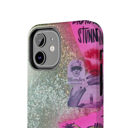 "glitter gloss" airbrush iPhone case