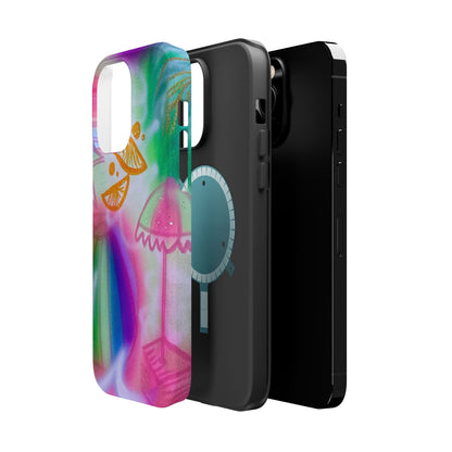 MagSafe "on the beach" airbrush iPhone case
