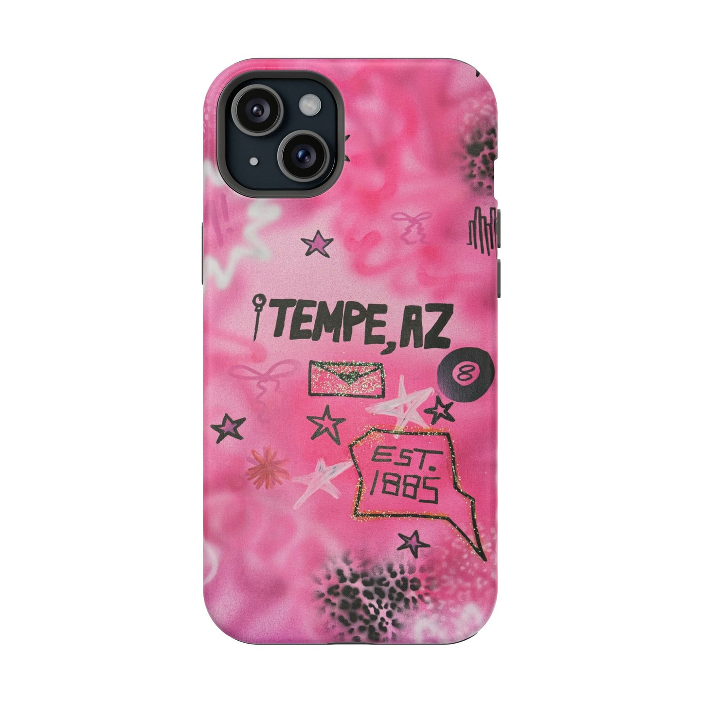 MagSafe „arizona state university pt. 2“ Airbrush iPhone-Hülle
