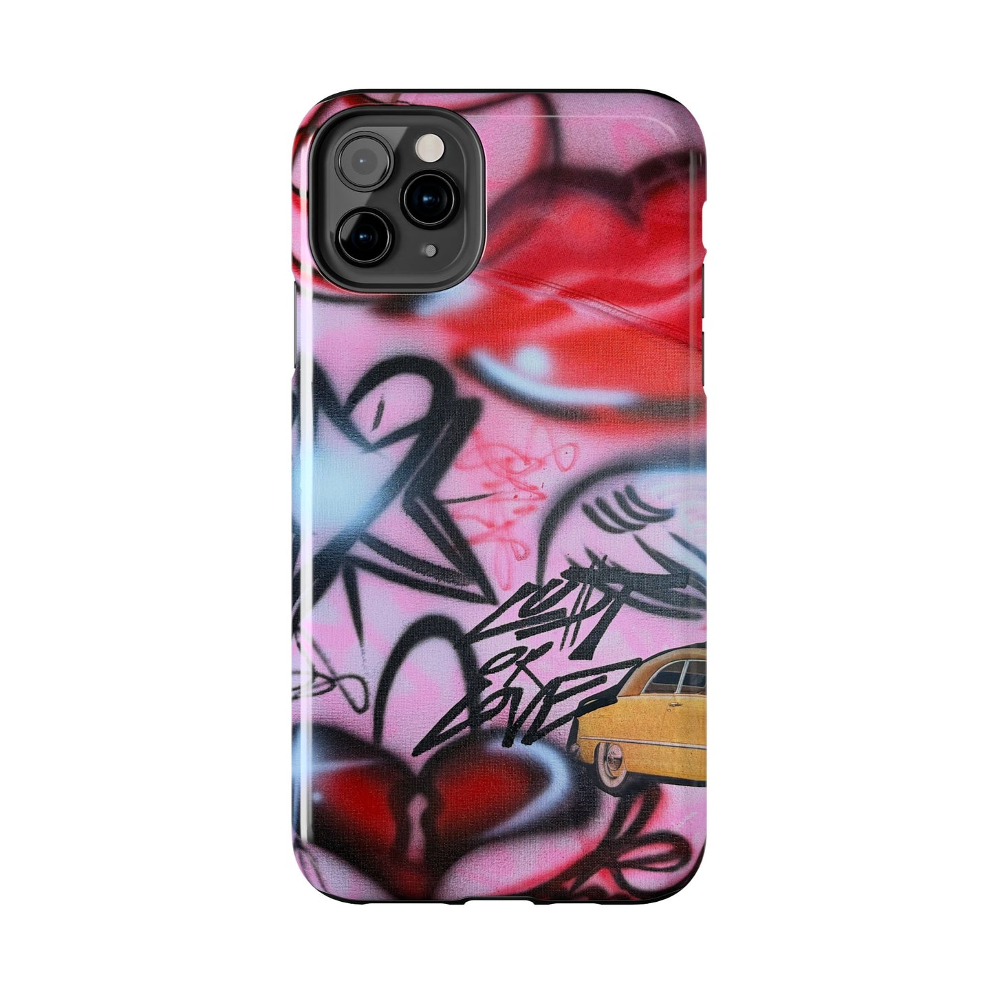 "lust or love" airbrush iPhone case
