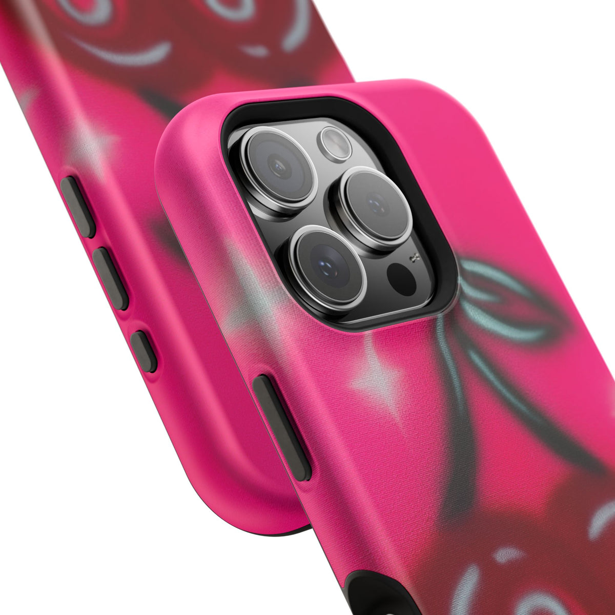 MagSafe "cherry 8ball" airbrush iPhone case