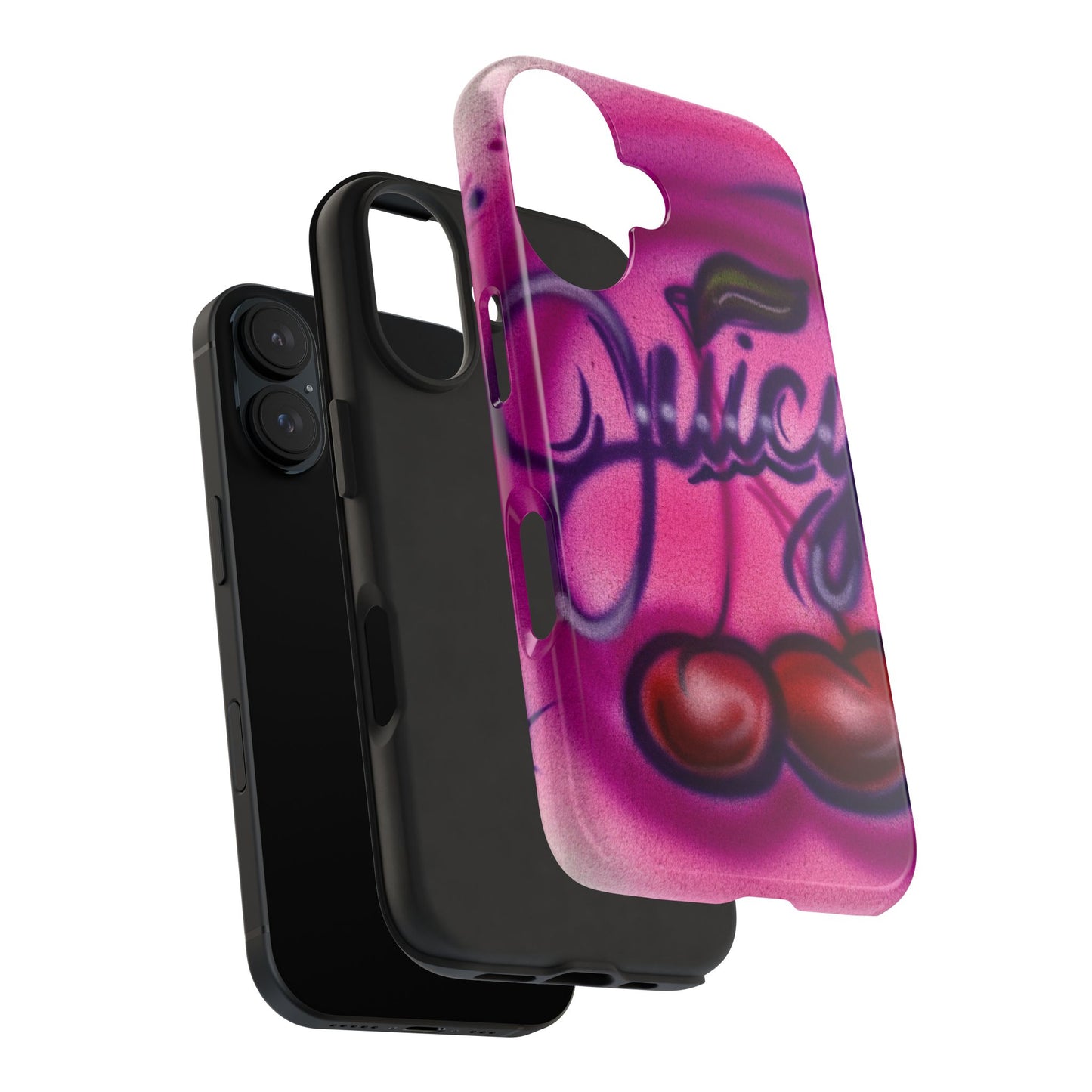 "juicy" airbrush iPhone case