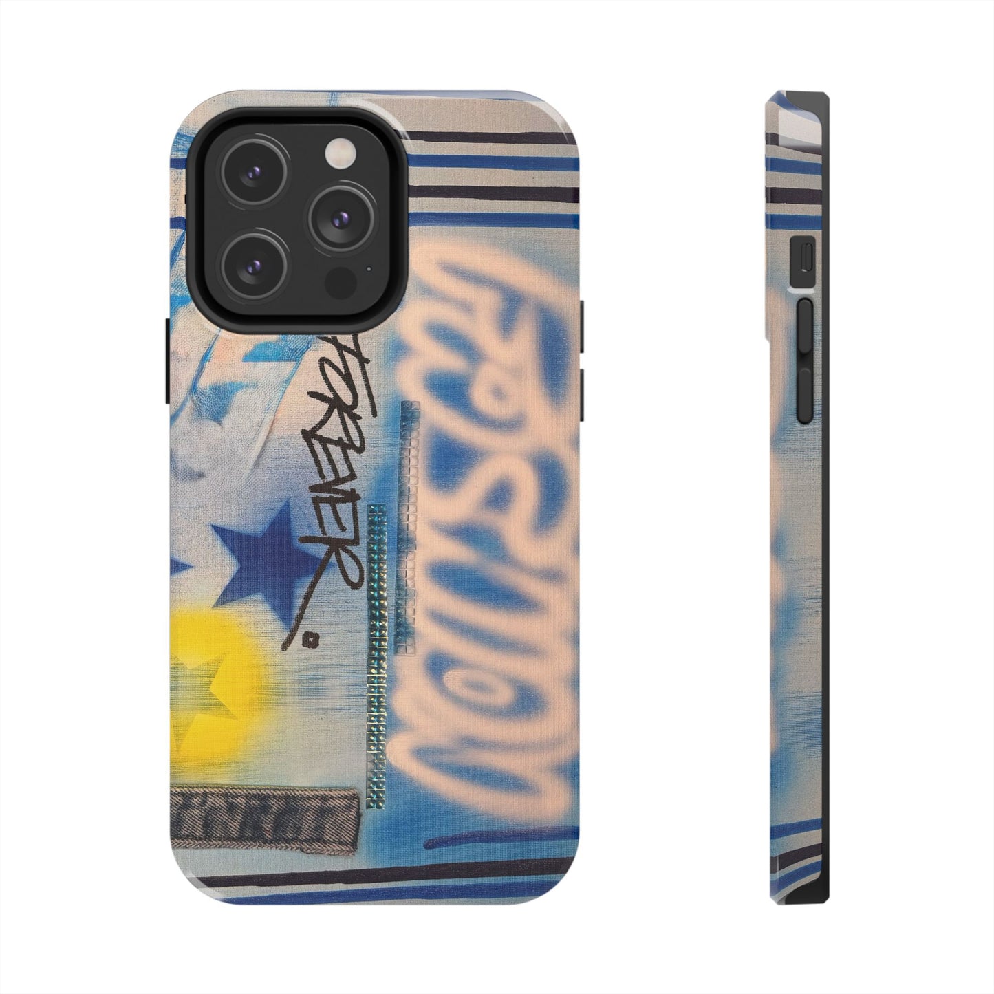 "fashion forever" airbrush iPhone case