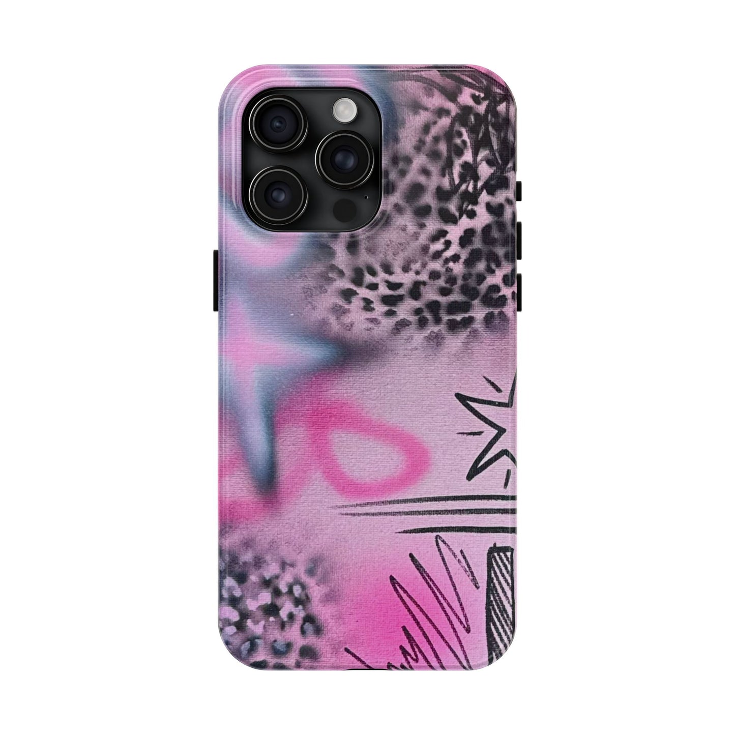 "onyx cheetah" airbrush iPhone case
