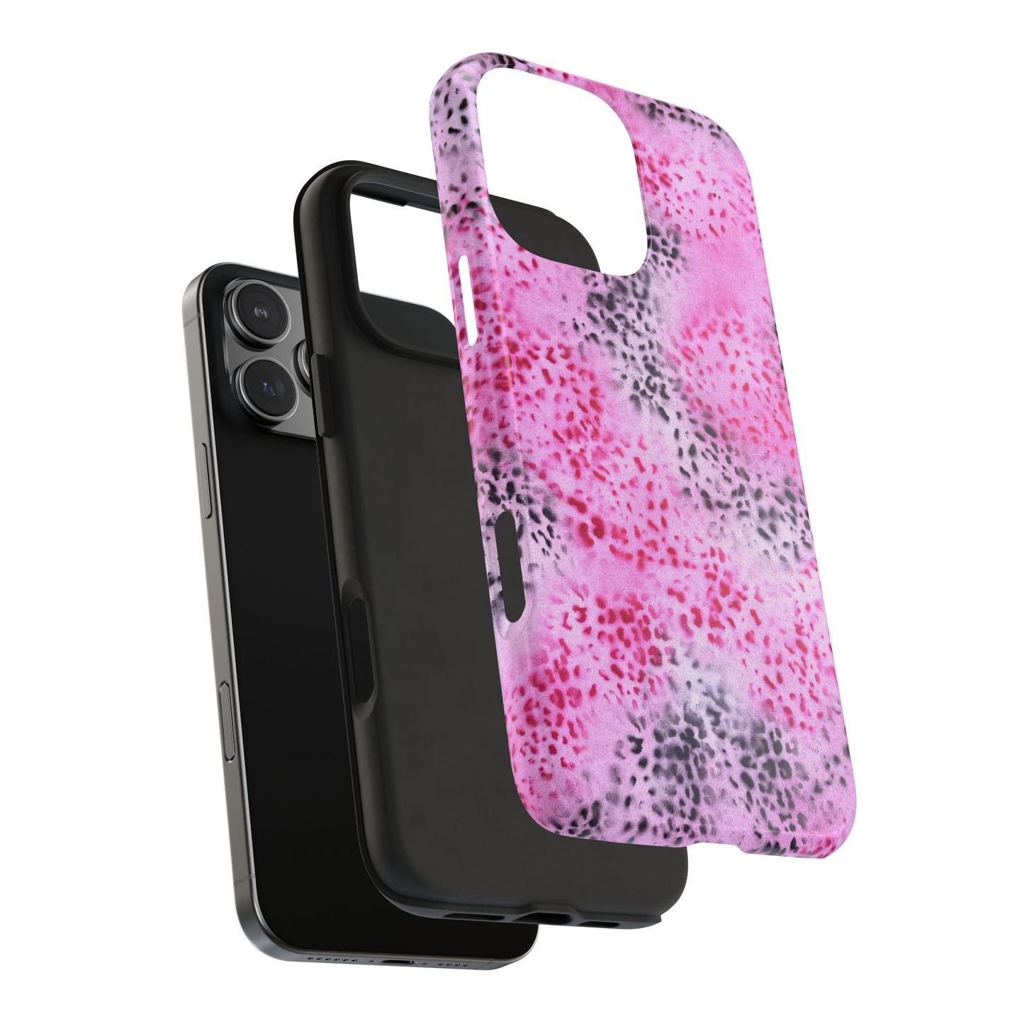 "pink cheetah pt. 2" airbrush iPhone case