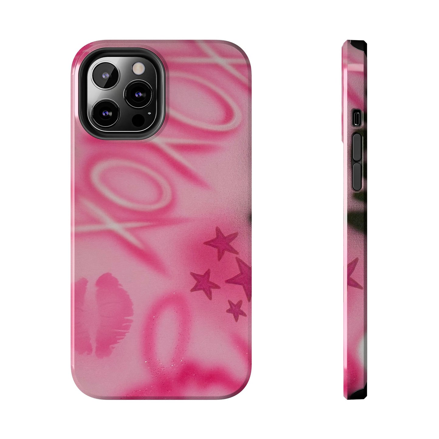 "perfectly pink" airbrush iPhone case
