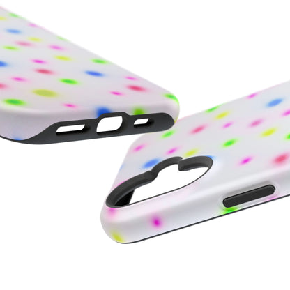 MagSafe "birthday cake polka dot" airbrush iPhone case