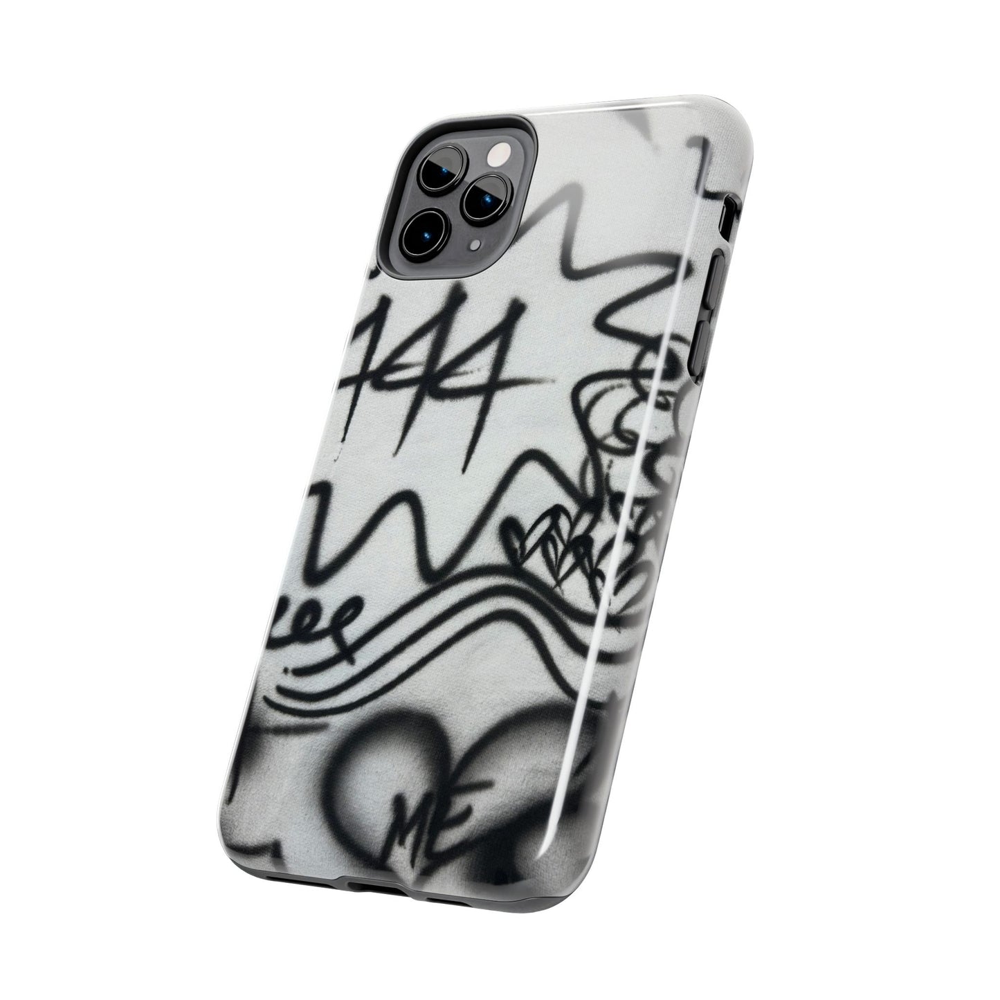 "444” airbrush iPhone case