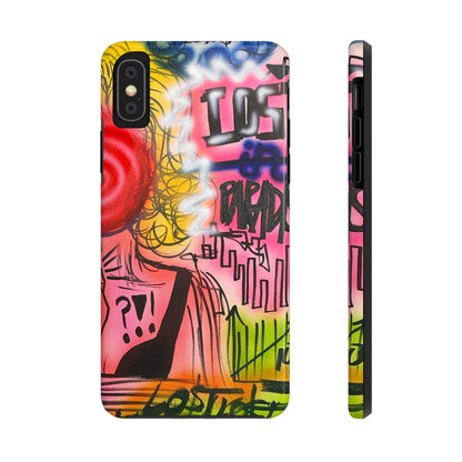 "lost in paradise" airbrush iPhone case