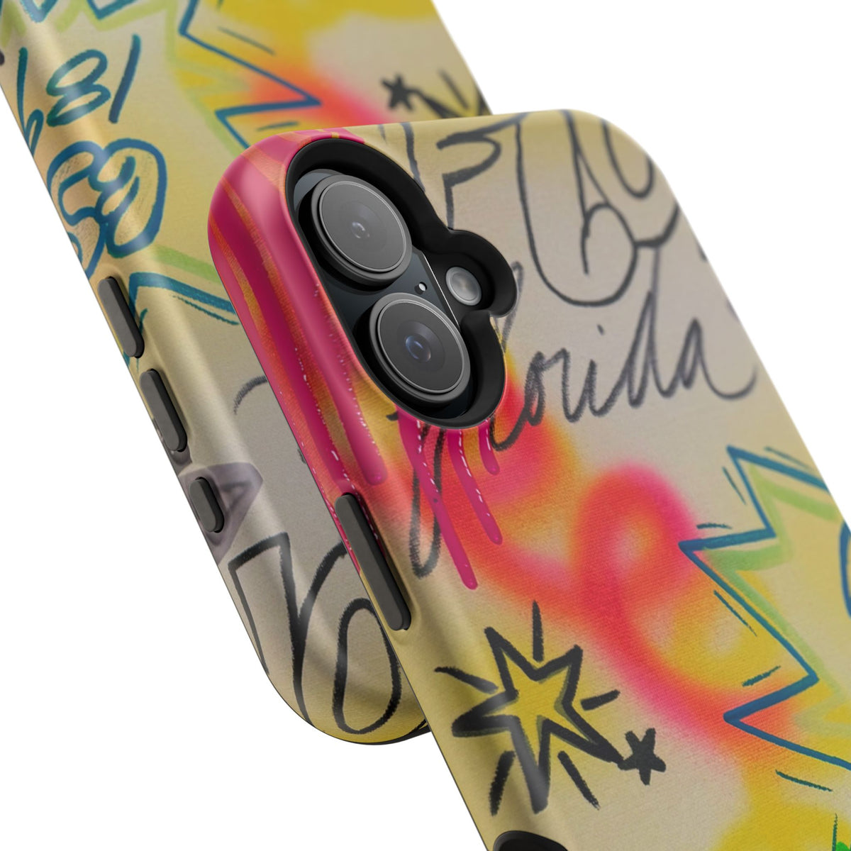 MagSafe "ferocious florida" airbrush iPhone case