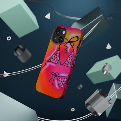 MagSafe "glitter bikini" airbrush iPhone case