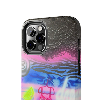 "dream life pt. 2" airbrush iPhone case