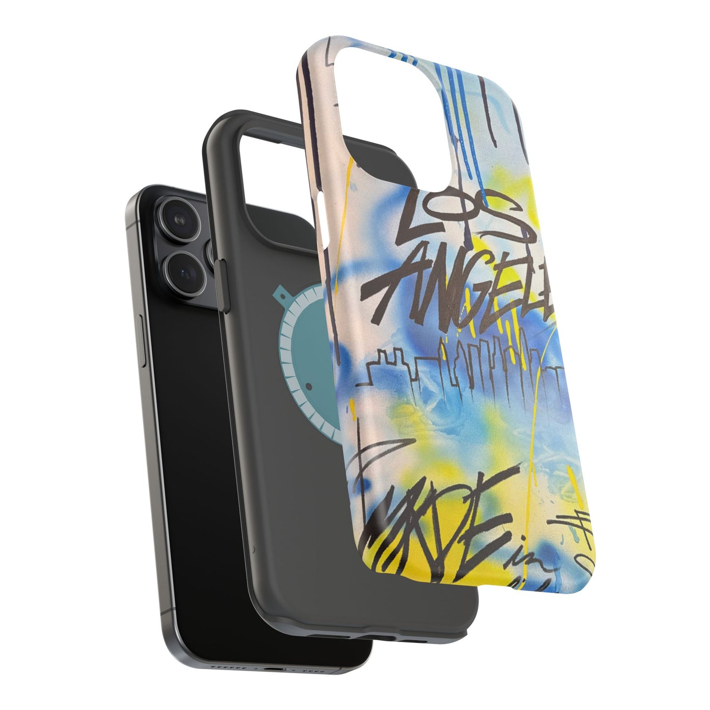 MagSafe "los angeles" airbrush iPhone case