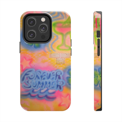 "forever summer" airbrush iPhone case