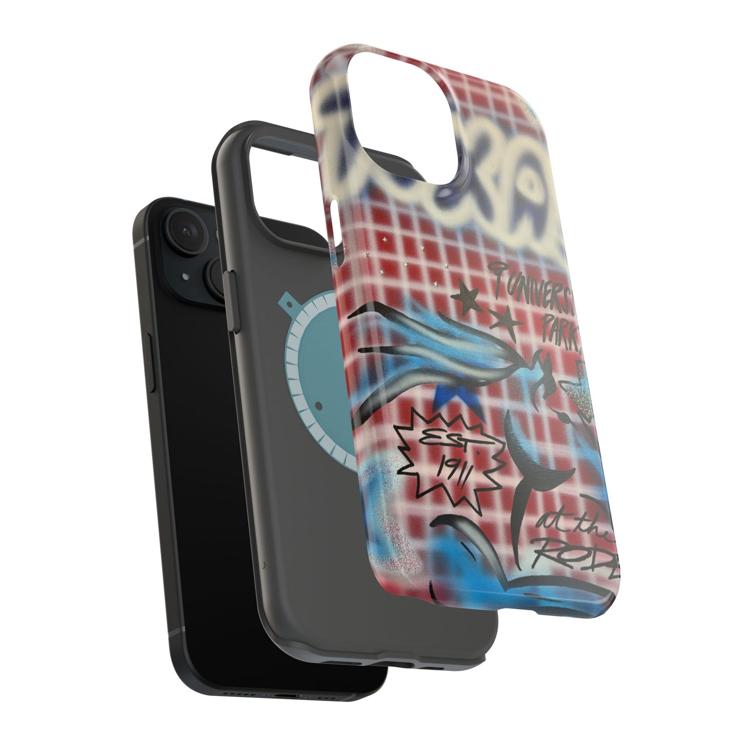 MagSafe "texas" airbrush iPhone case