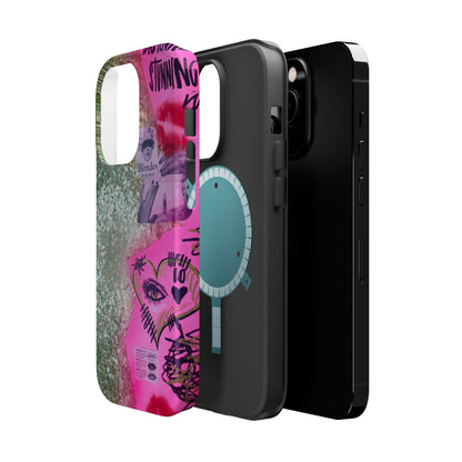MagSafe "glitter gloss" airbrush iPhone case