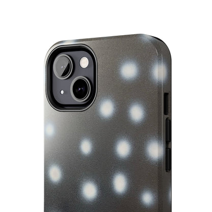 "coconut noir polka dot" airbrush iPhone case