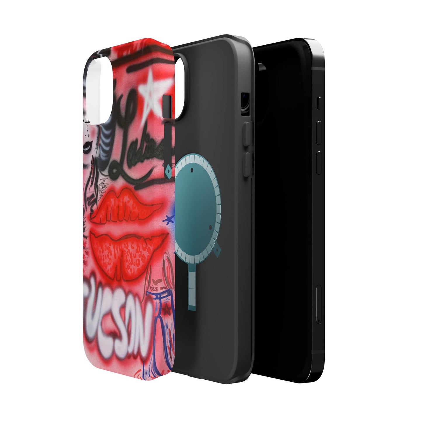 MagSafe "tucson, az" airbrush iPhone case