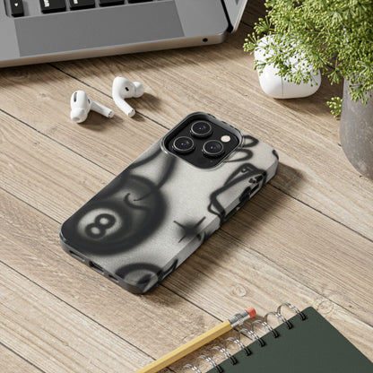 "hidden ace" airbrush iPhone case