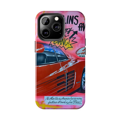 "miami momentos" airbrush iPhone case