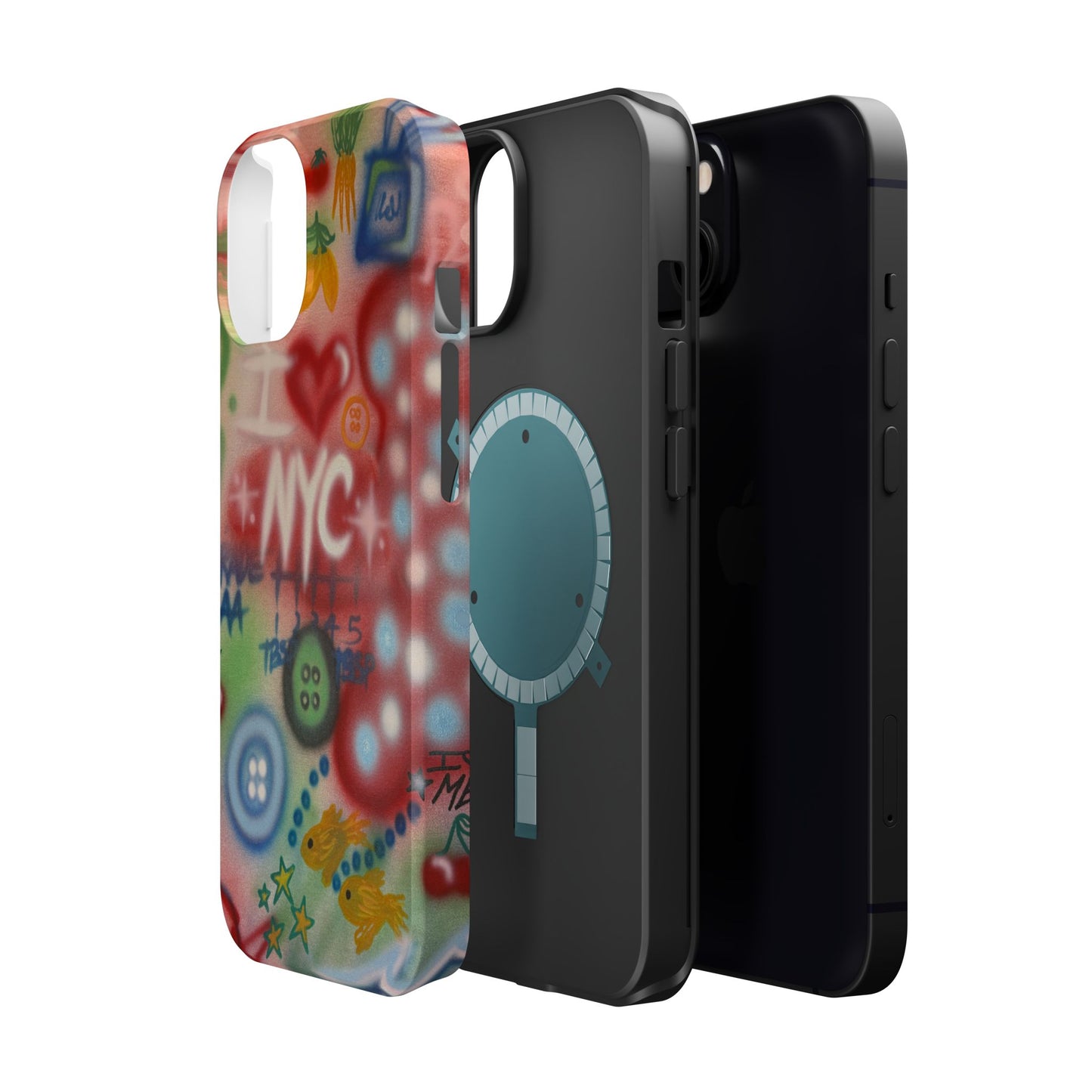 MagSafe "i <3 NYC" airbrush iPhone case