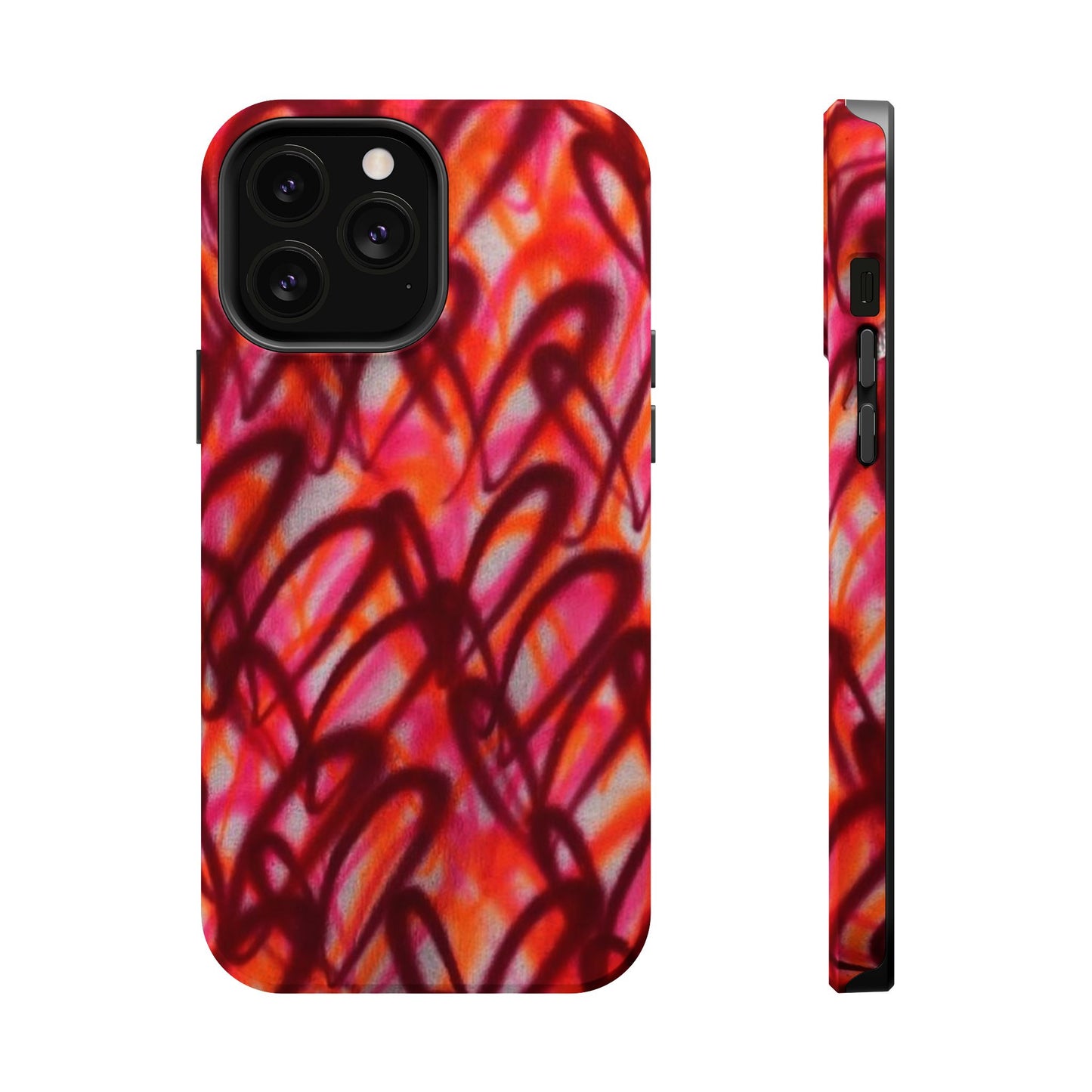 MagSafe „Graffiti Love“ Airbrush iPhone Hülle