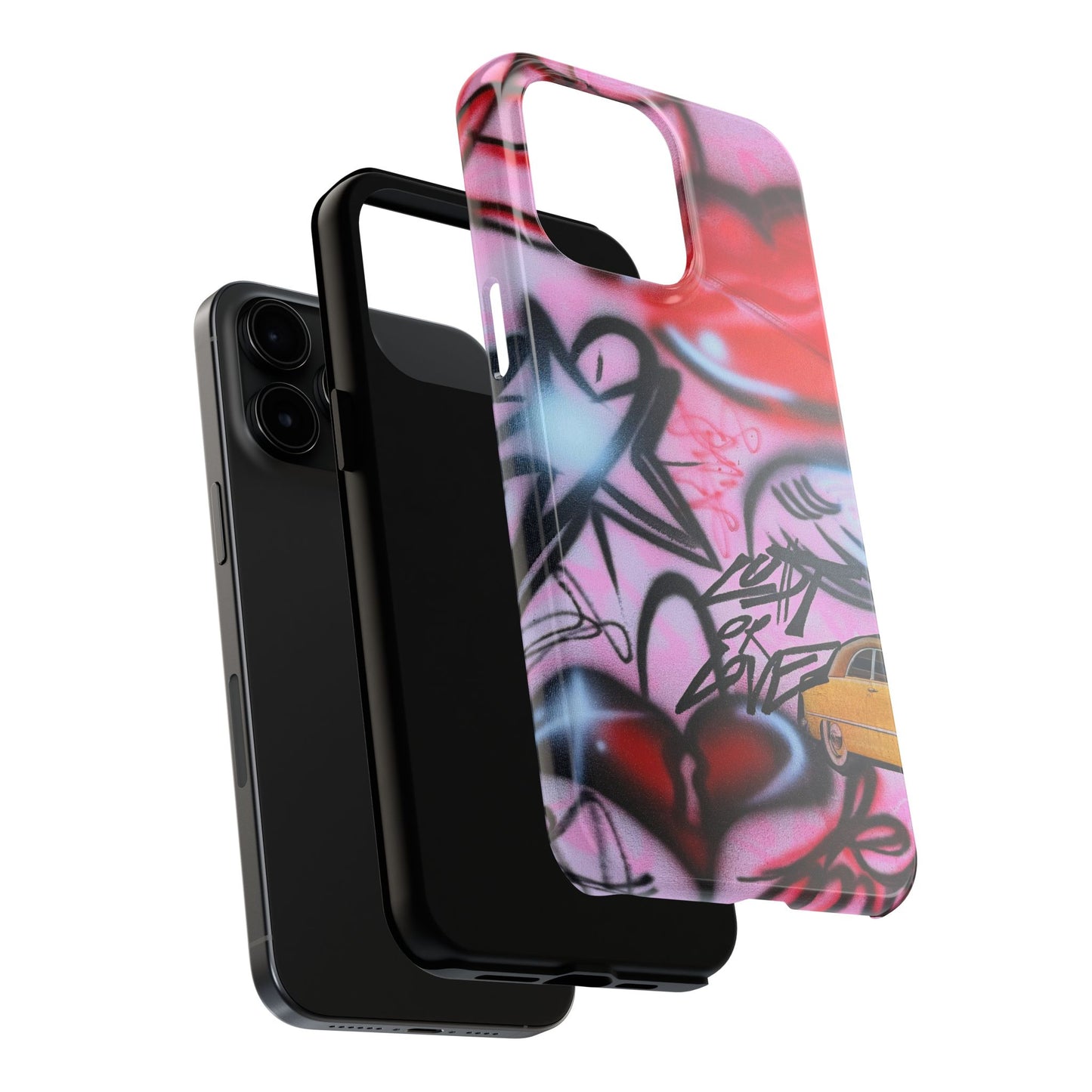 "lust or love" airbrush iPhone case