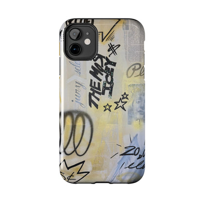 "golden glacier" airbrush iPhone case