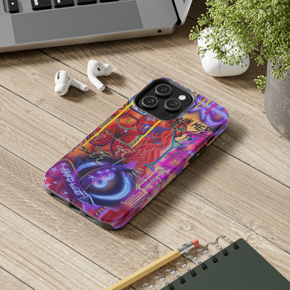 "shots on me" airbrush iPhone case