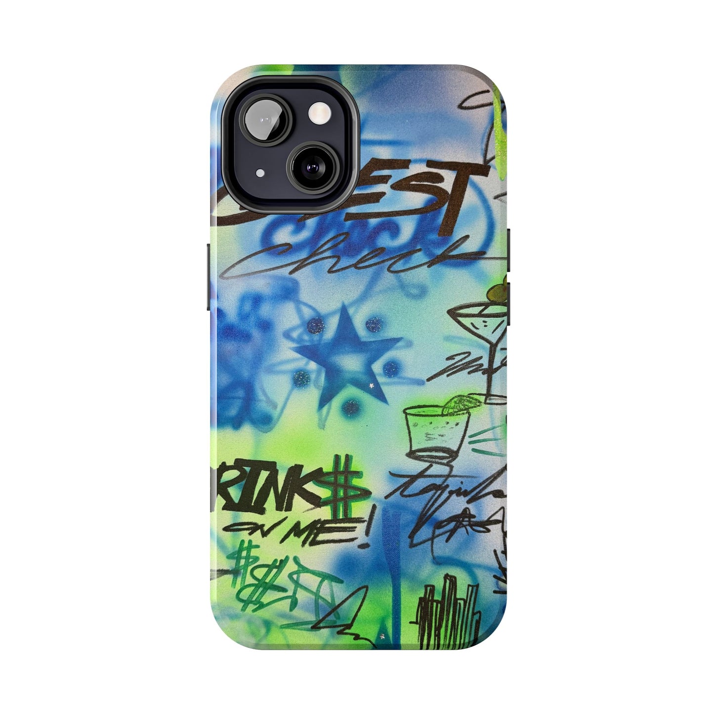 "guest check" airbrush iPhone case