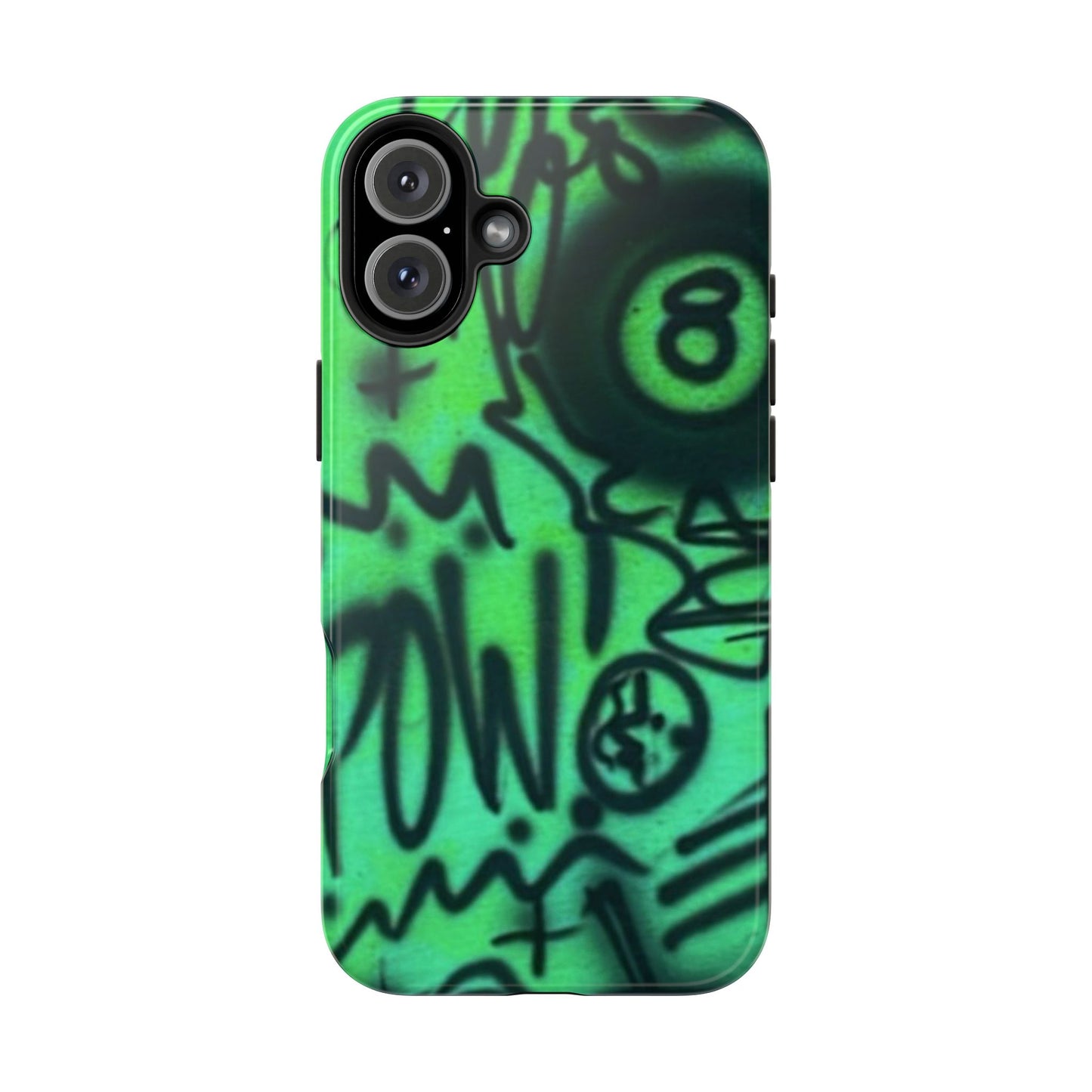 "POW! "airbrush iPhone case