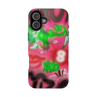 MagSafe "electr!c dreamz" Airbrush iPhone Hülle