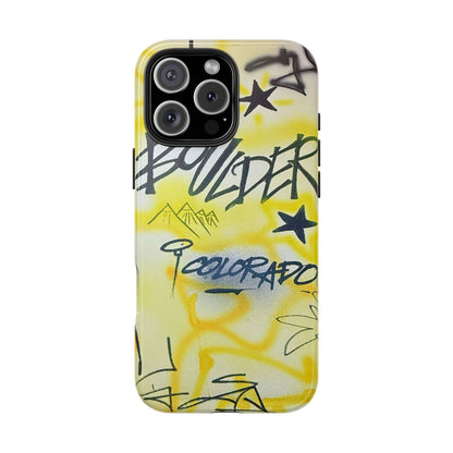 "boulder" airbrush iPhone case