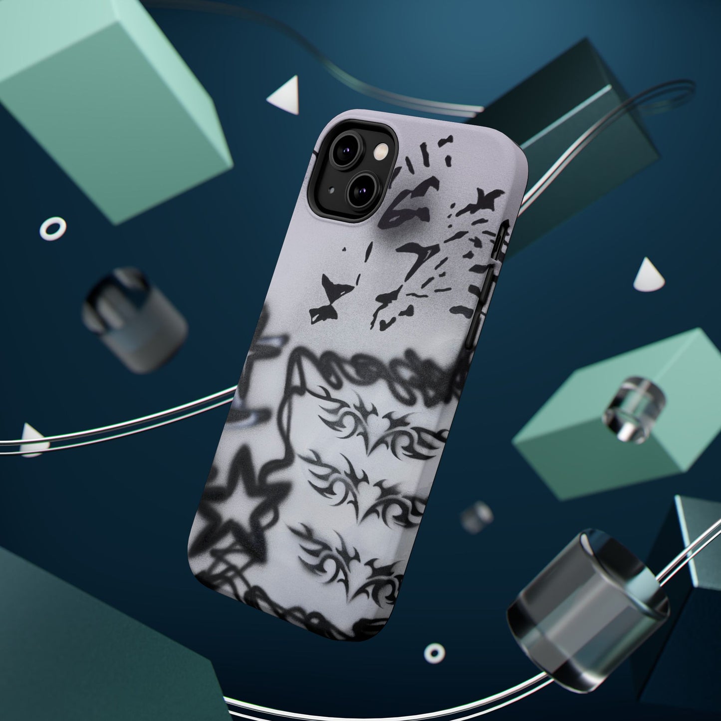MagSafe "risky biz" airbrush iPhone case