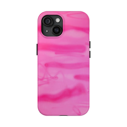"pink camo" airbrush iPhone case