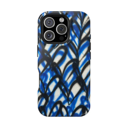 MagSafe "abstract hearts" airbrush iPhone case