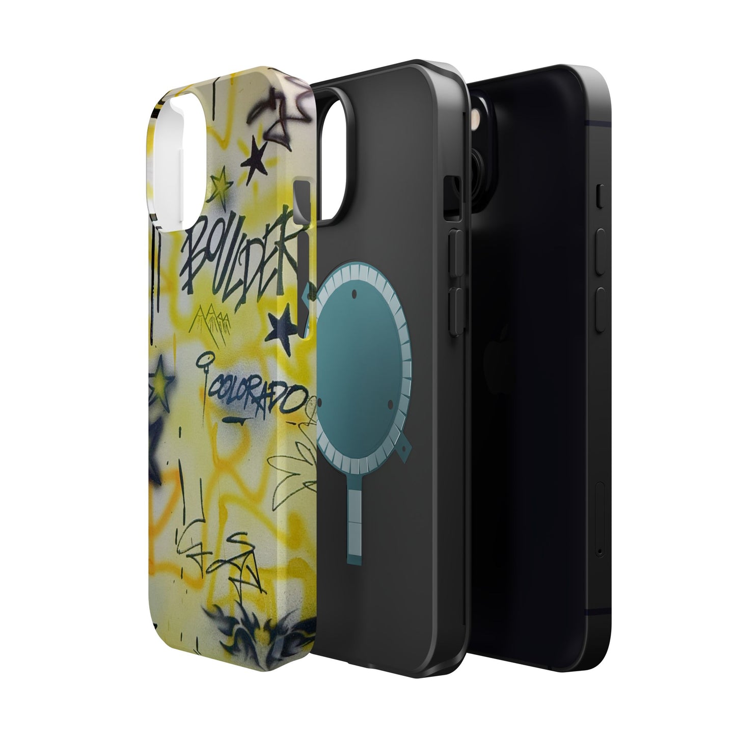 MagSafe "boulder" airbrush iPhone case