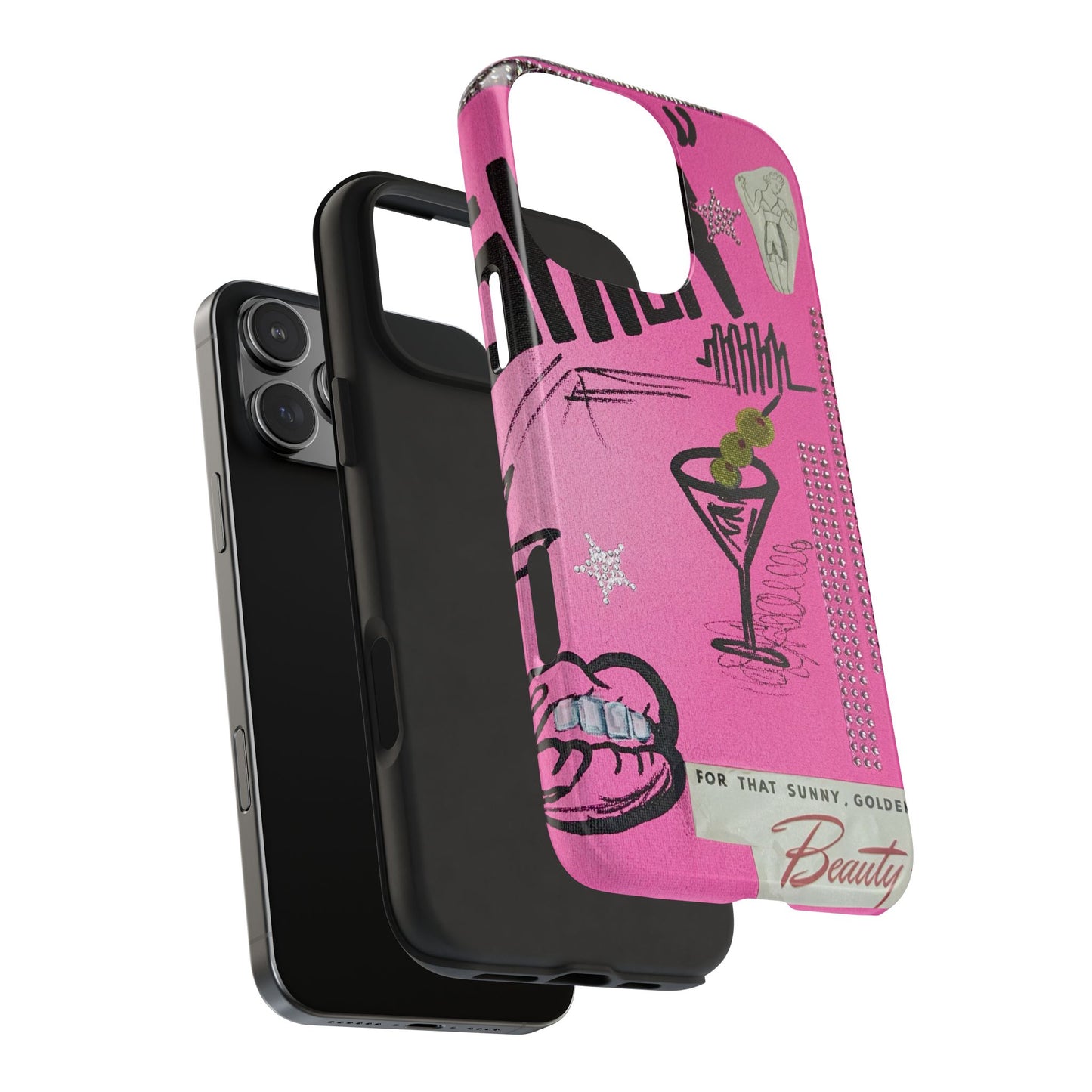 "high fashion" airbrush iPhone case