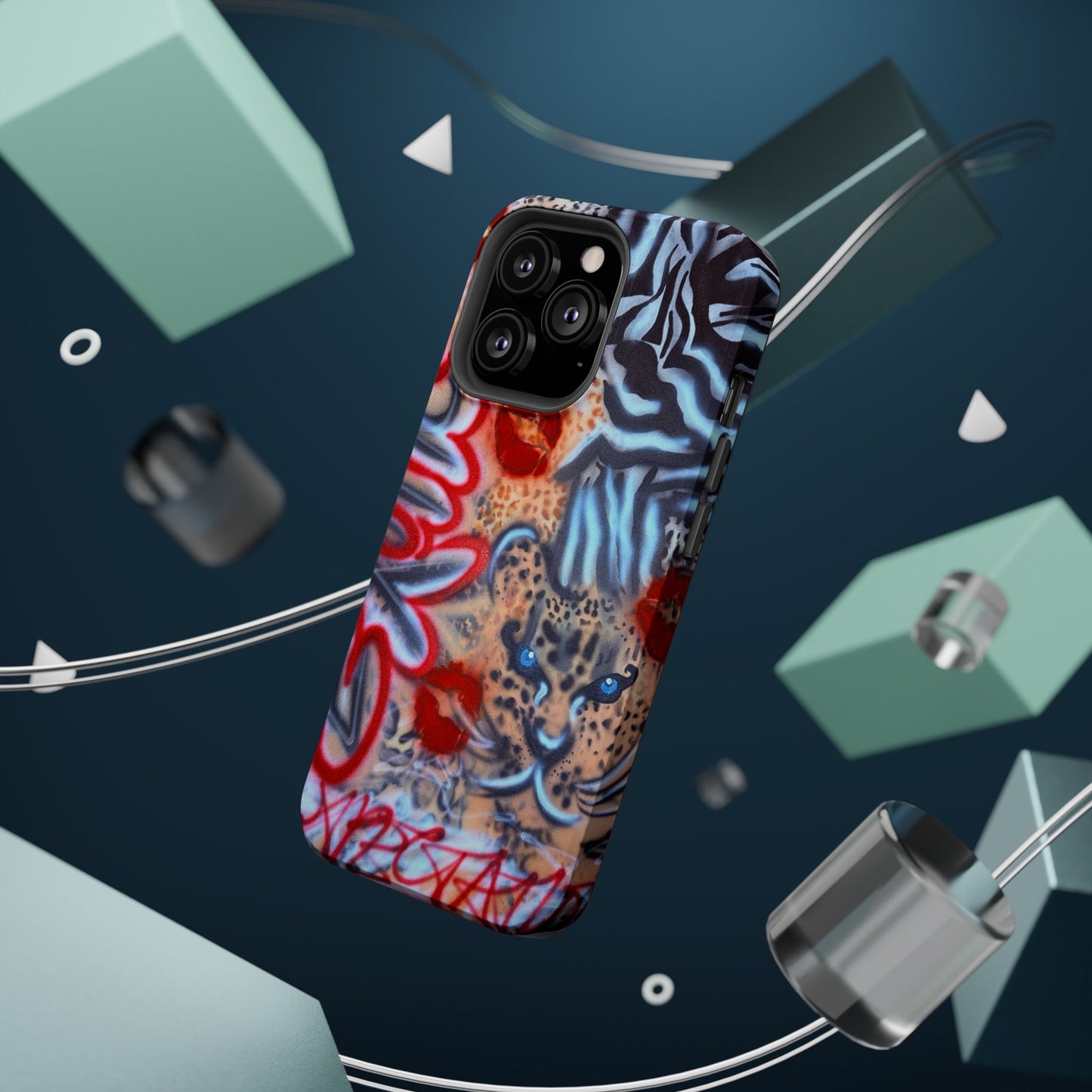 MagSafe "exotic expectations" airbrush iPhone case